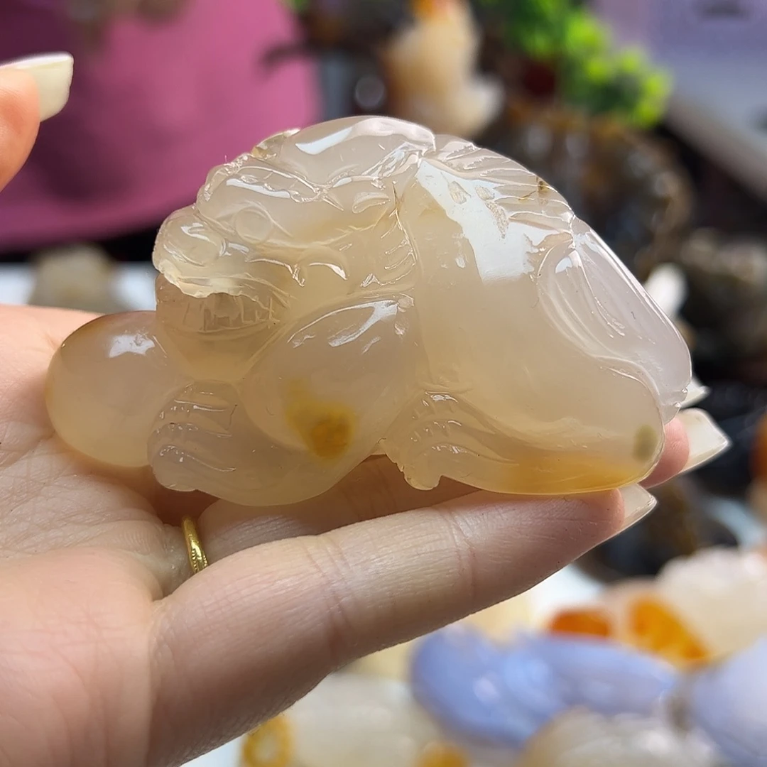 玛瑙/玉髓未镶嵌吊坠(不含链)