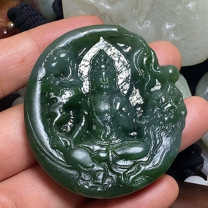 和田玉（糖玉）未镶嵌挂件