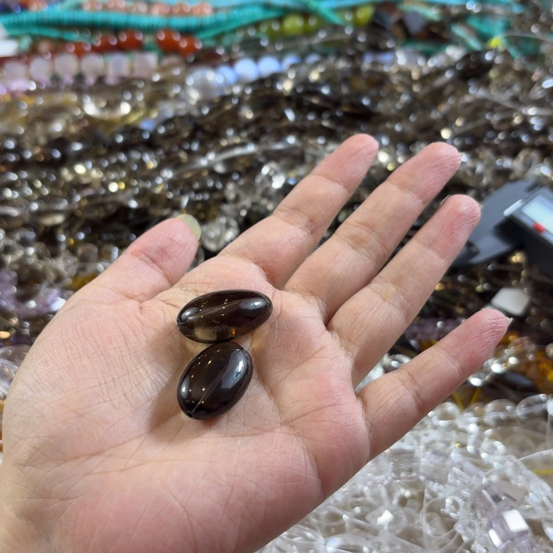 T***喵未镶嵌珠宝半成品烟晶