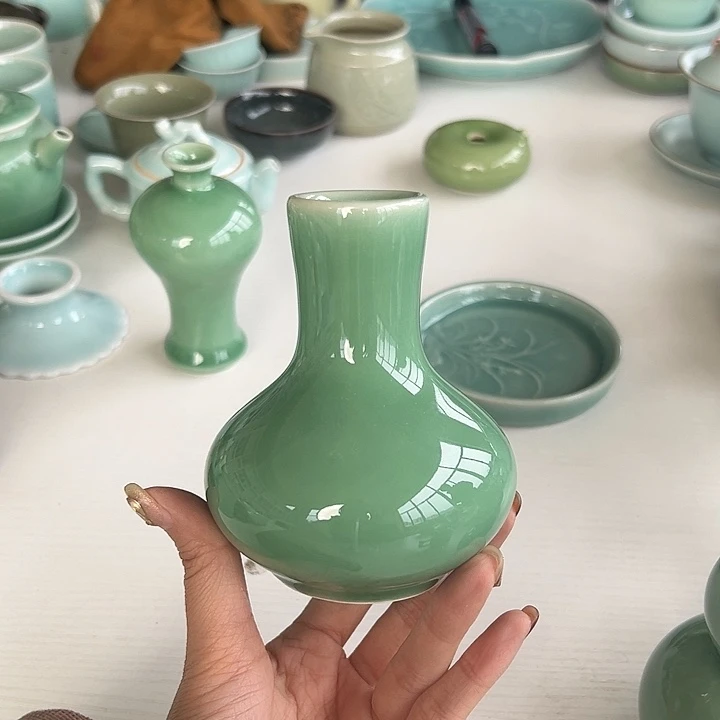 小米茶器龙泉青瓷