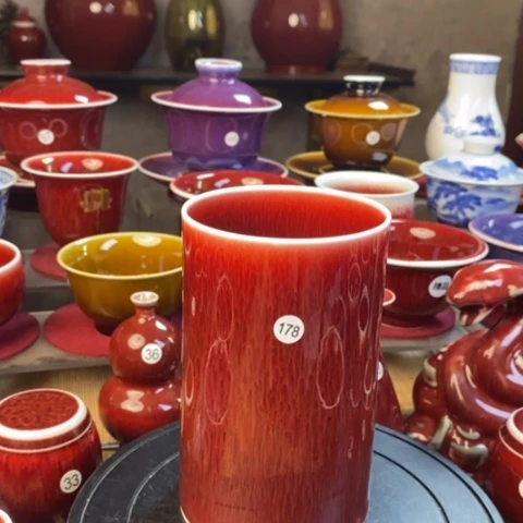 【闪购商品】景德镇名陶坊原矿郎红178号