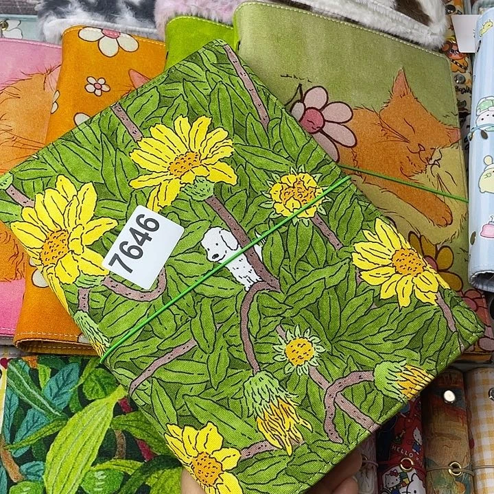 织绣A5 活页不加纸7646