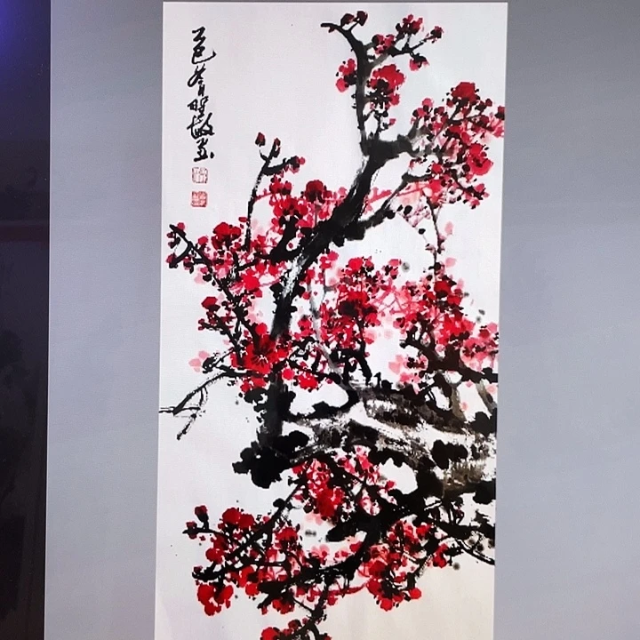 国画张圣敏先生纯手绘作品