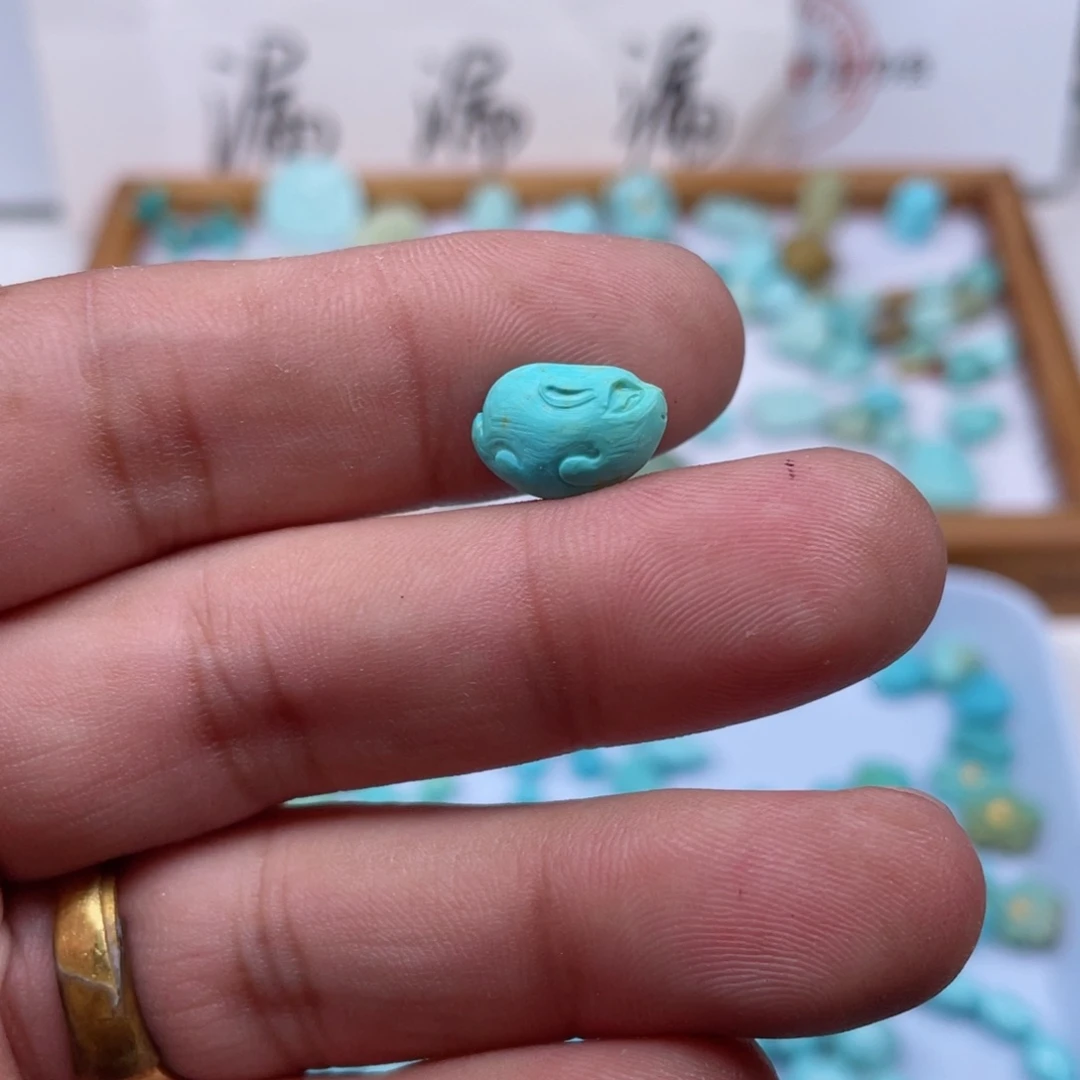 绿松石未镶嵌颈饰212