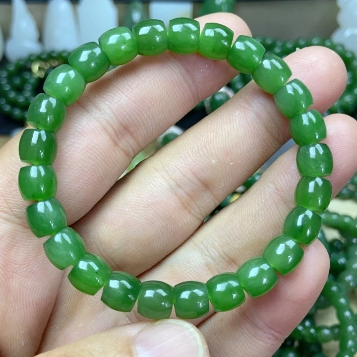 手串未镶嵌和田玉（碧玉）
