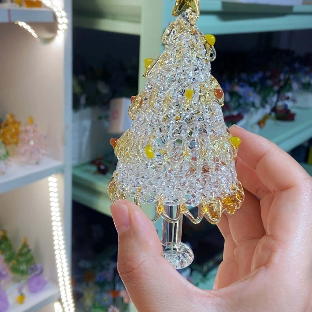 琉璃手工艺品白金