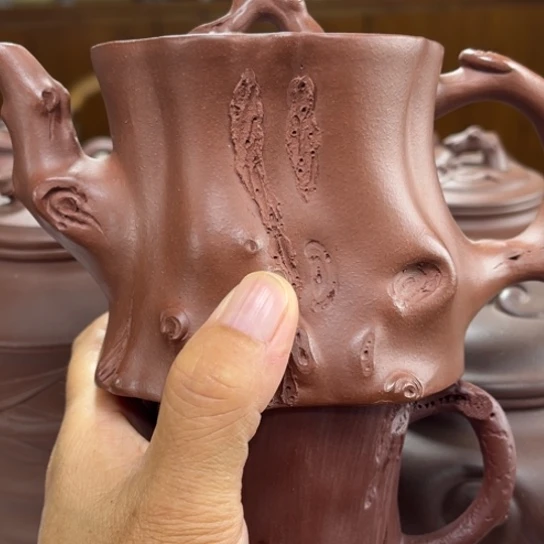 茶壶紫砂紫砂花茶