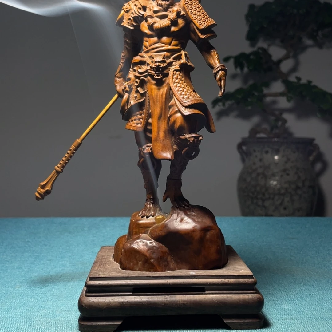 黄杨木猴*摆件工艺品