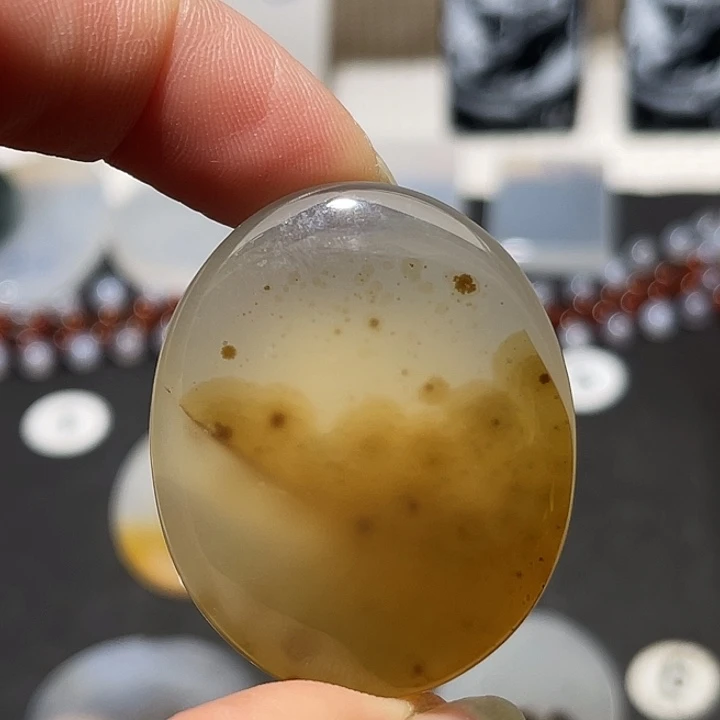 玛瑙/玉髓未镶嵌吊坠(不含链)