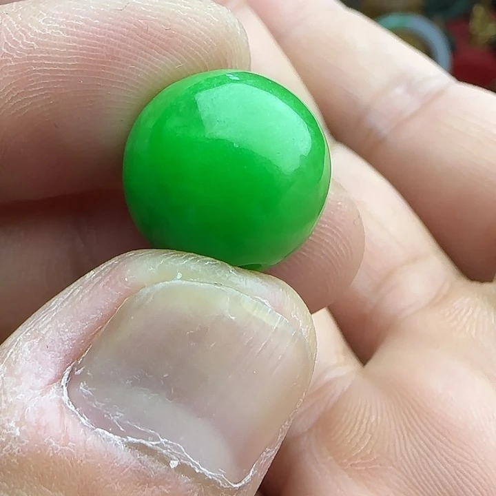 福***缘白玉菩提吊坠精品