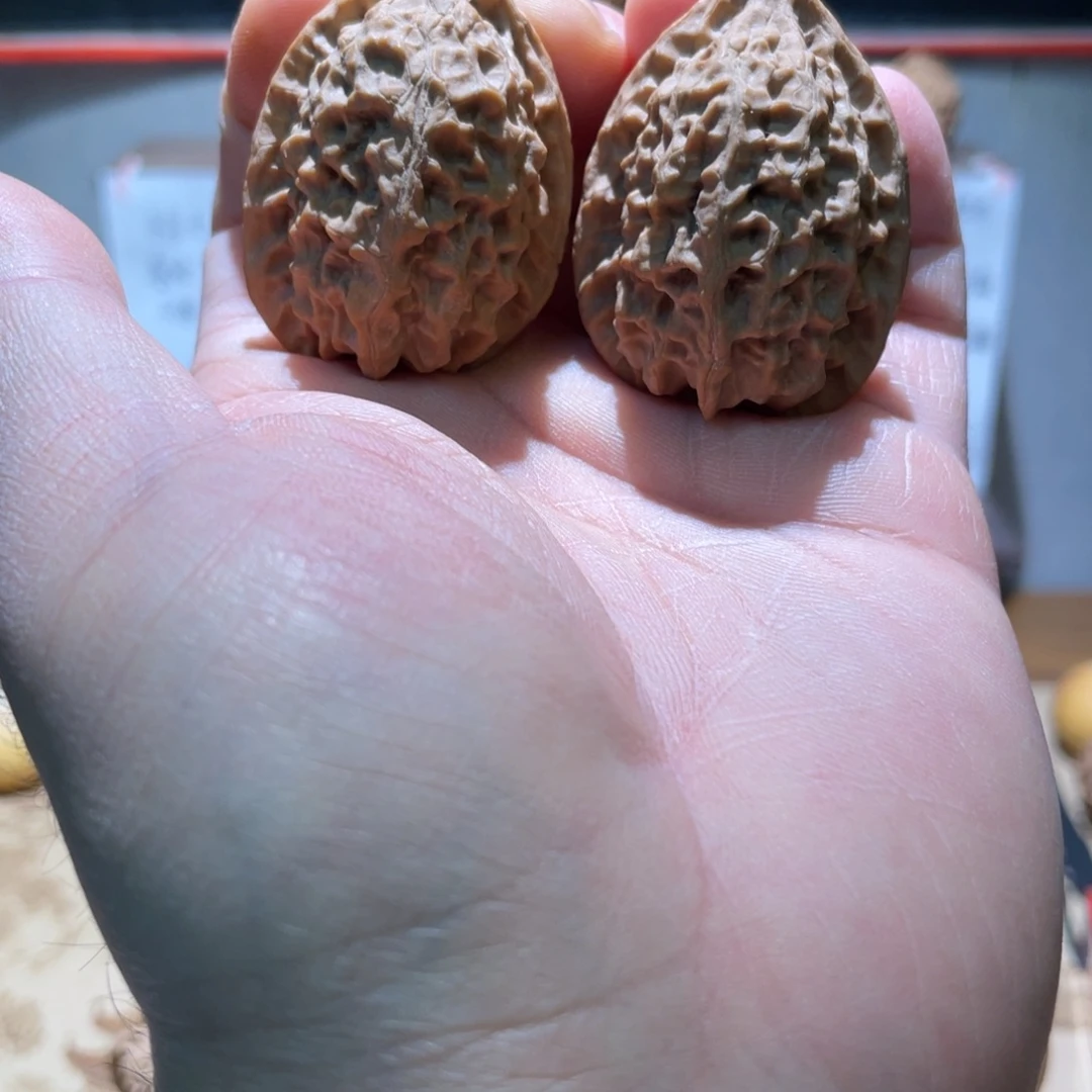 吊坠文玩核桃34全品沈鸡