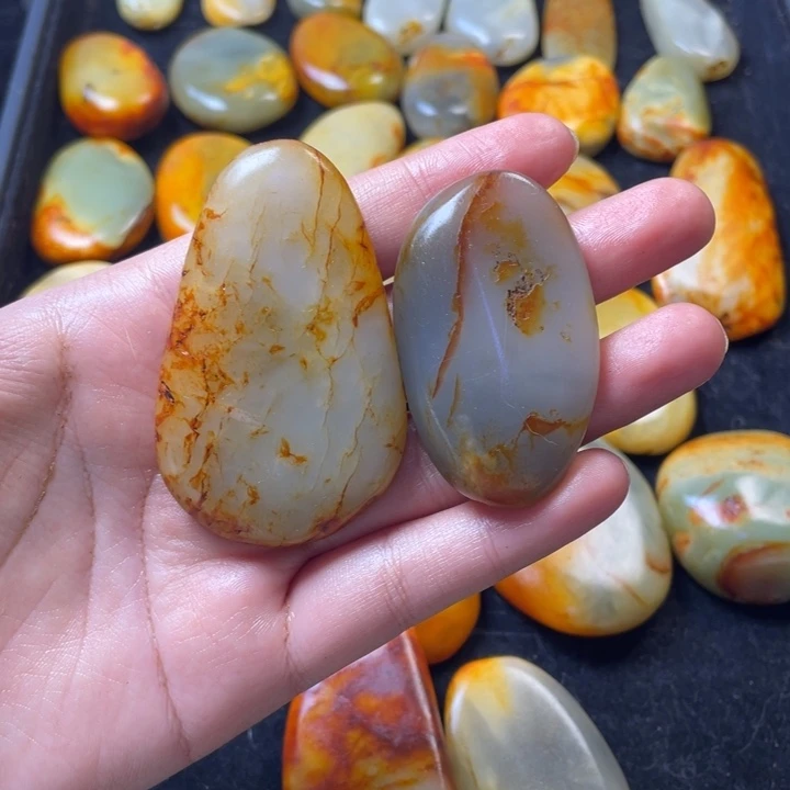 美***）和田玉未镶嵌颈饰