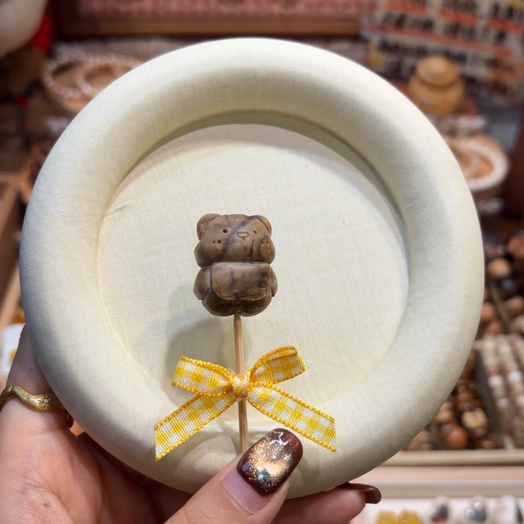 紫金鼠吊坠根泊小熊