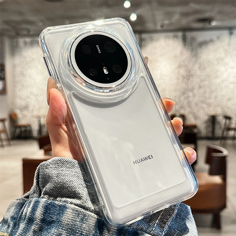 适用华为mate70pro手机壳透明不发黄mate70新款保护套m70pro+全包