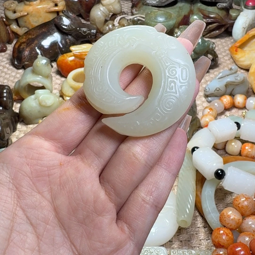 吊坠白玉菩提挂件