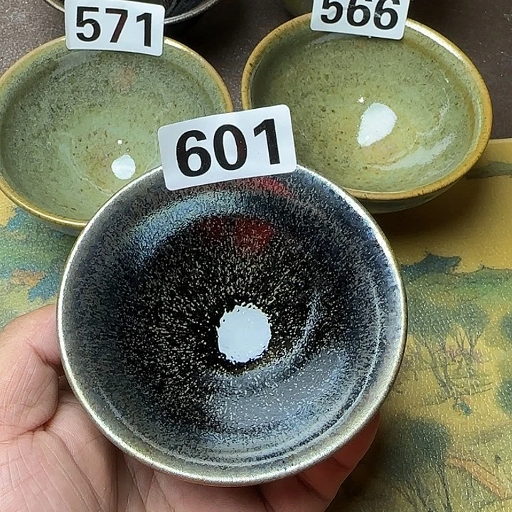茶盏龙窑柴烧个性主人杯