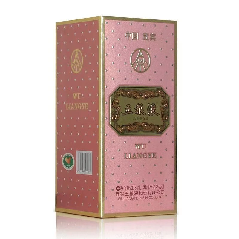 五粮液玫瑰金【战损】39度375ml*1瓶 浓香型白酒