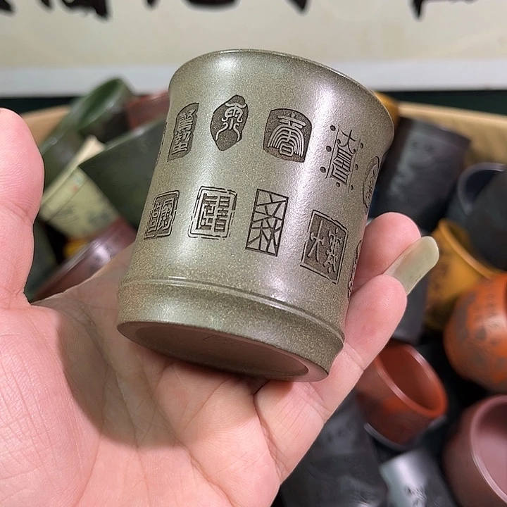 茶杯紫砂全手工紫砂主人杯