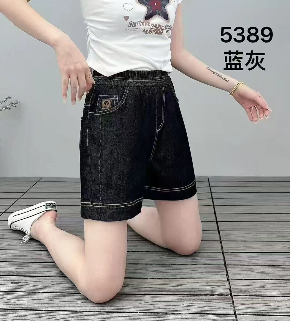 5389款短裤女款牛仔休闲夏季