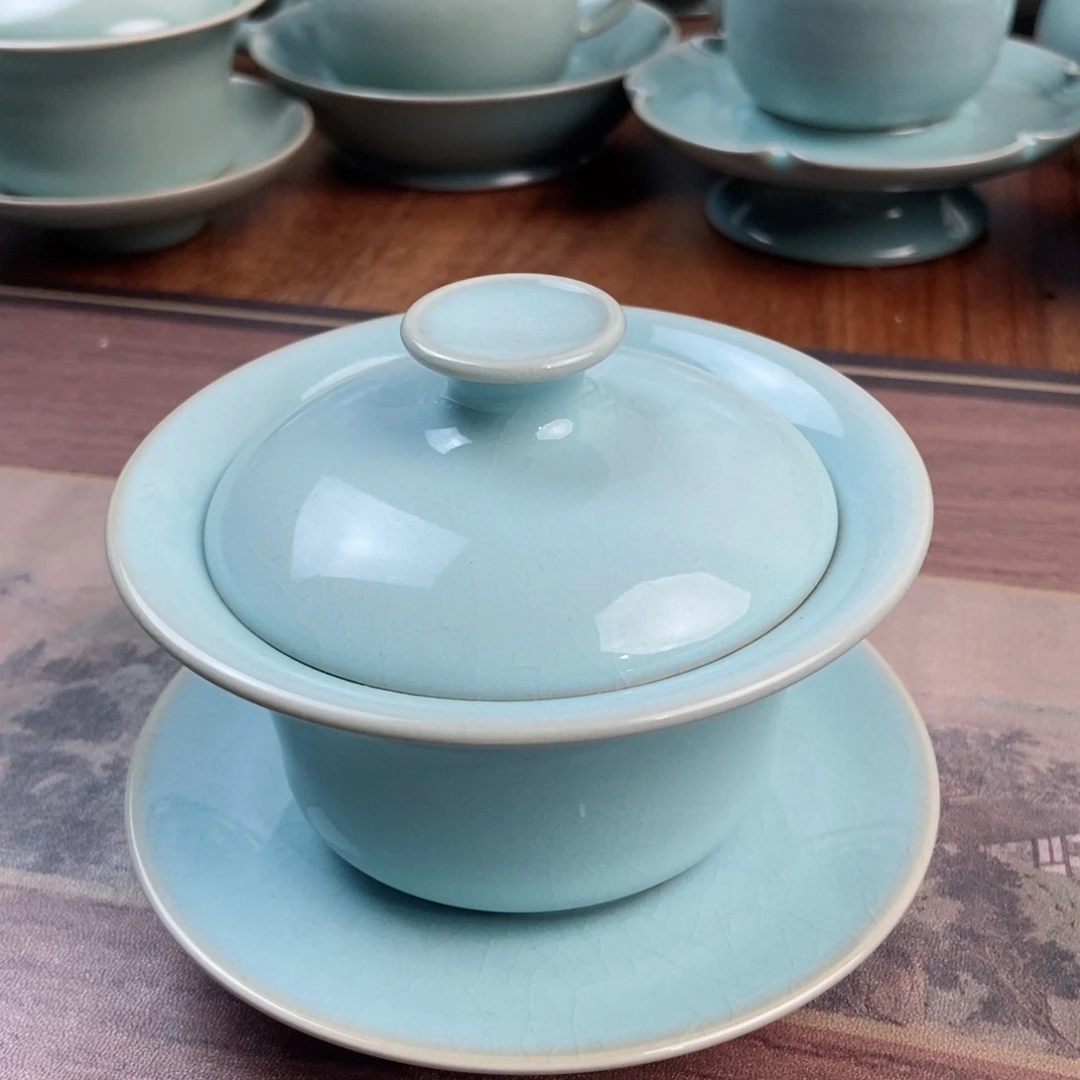 摆件原产地原矿汝瓷～茶器