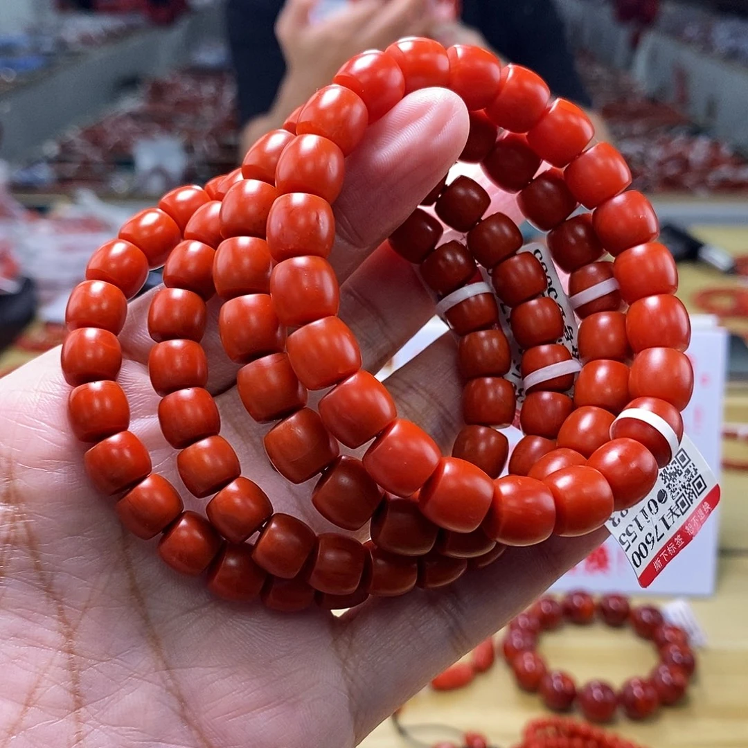 南红玛瑙9.5mm（多样性发一）未镶嵌子*兰