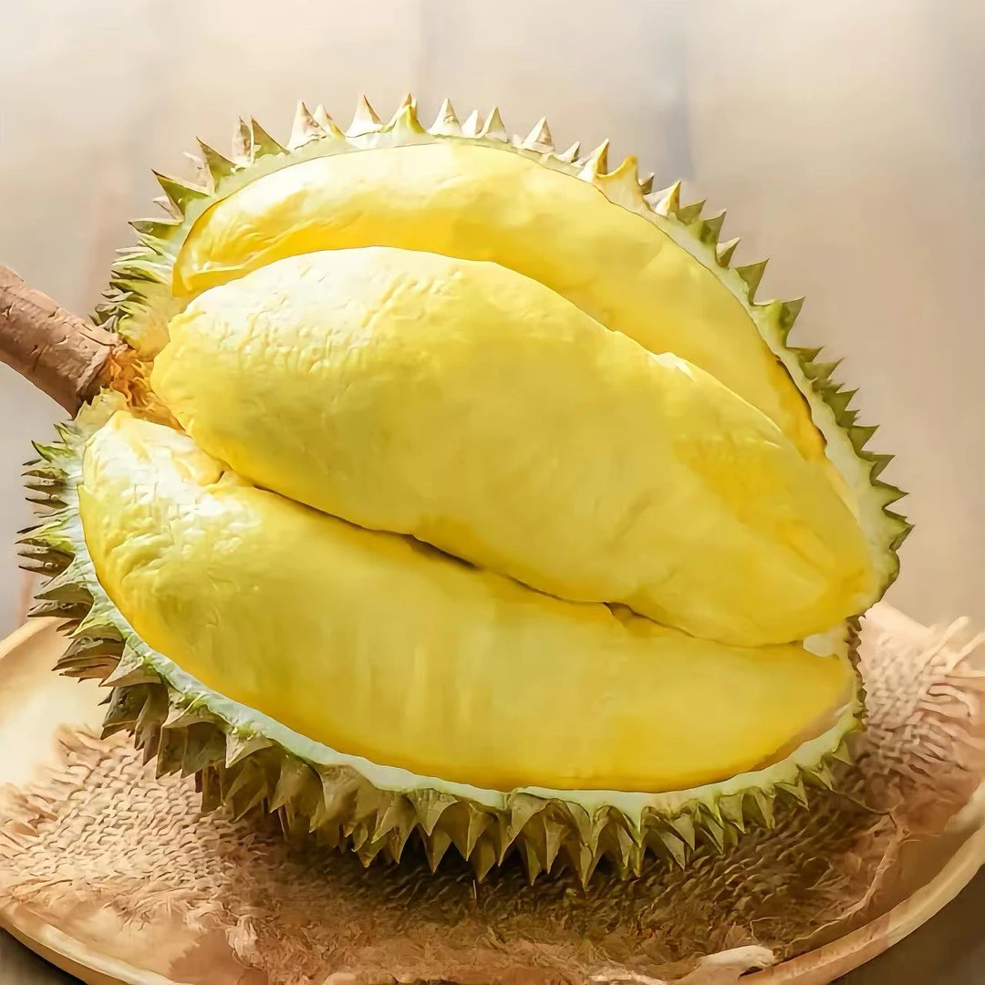 【一物一称3】泰国树熟金新鲜枕榴莲 A级果 核小肉多干包榴莲 3-10斤 南通同城配送金枕泰国