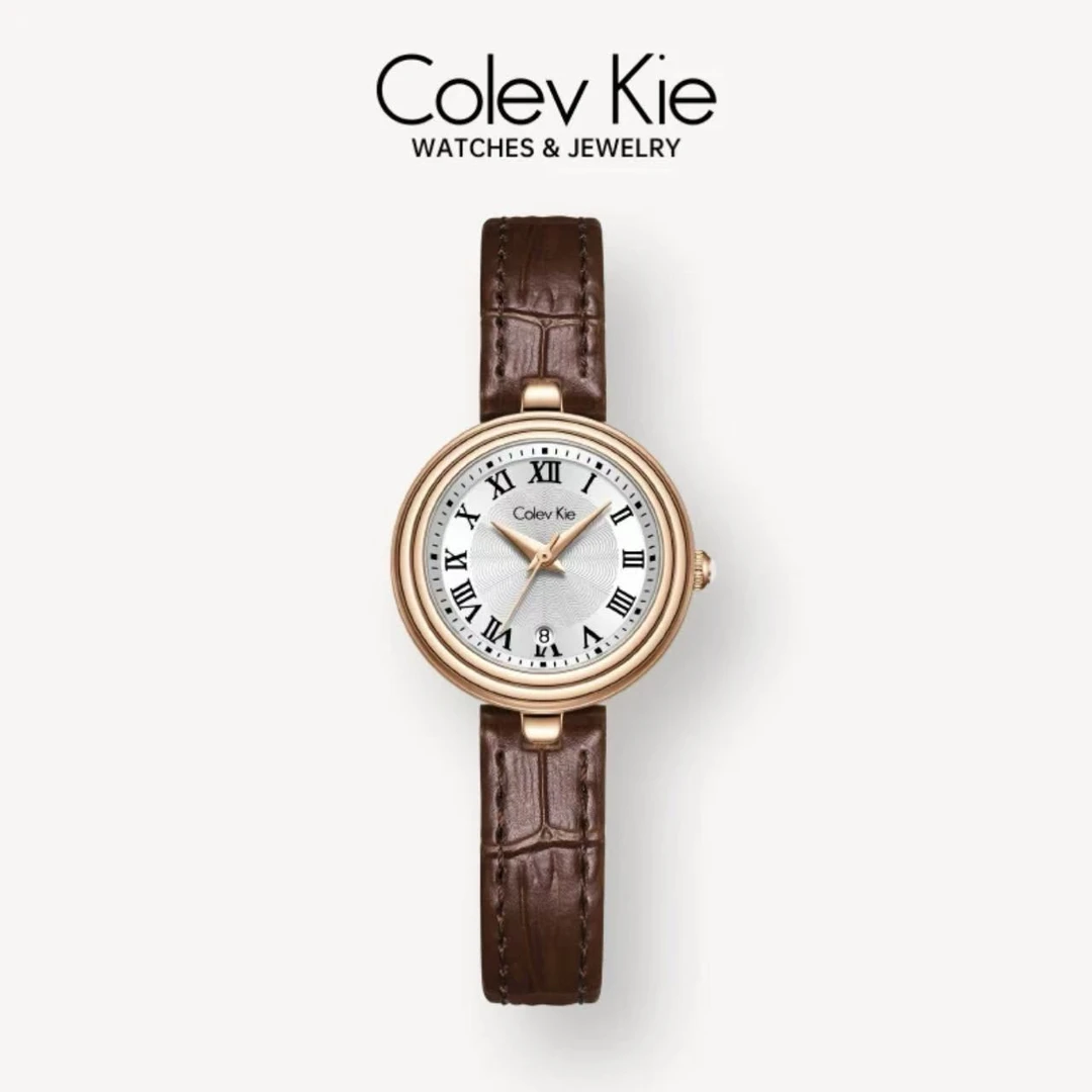 Colevkie官方正品手表女士小美人2025新款十大品牌轻奢女表8053