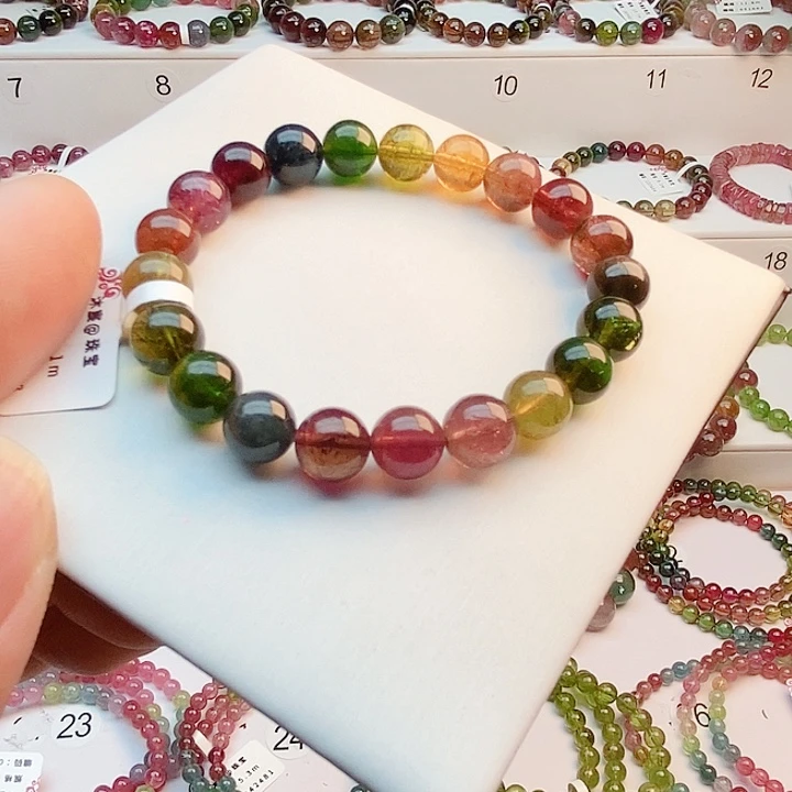 碧玺手链未镶嵌12号