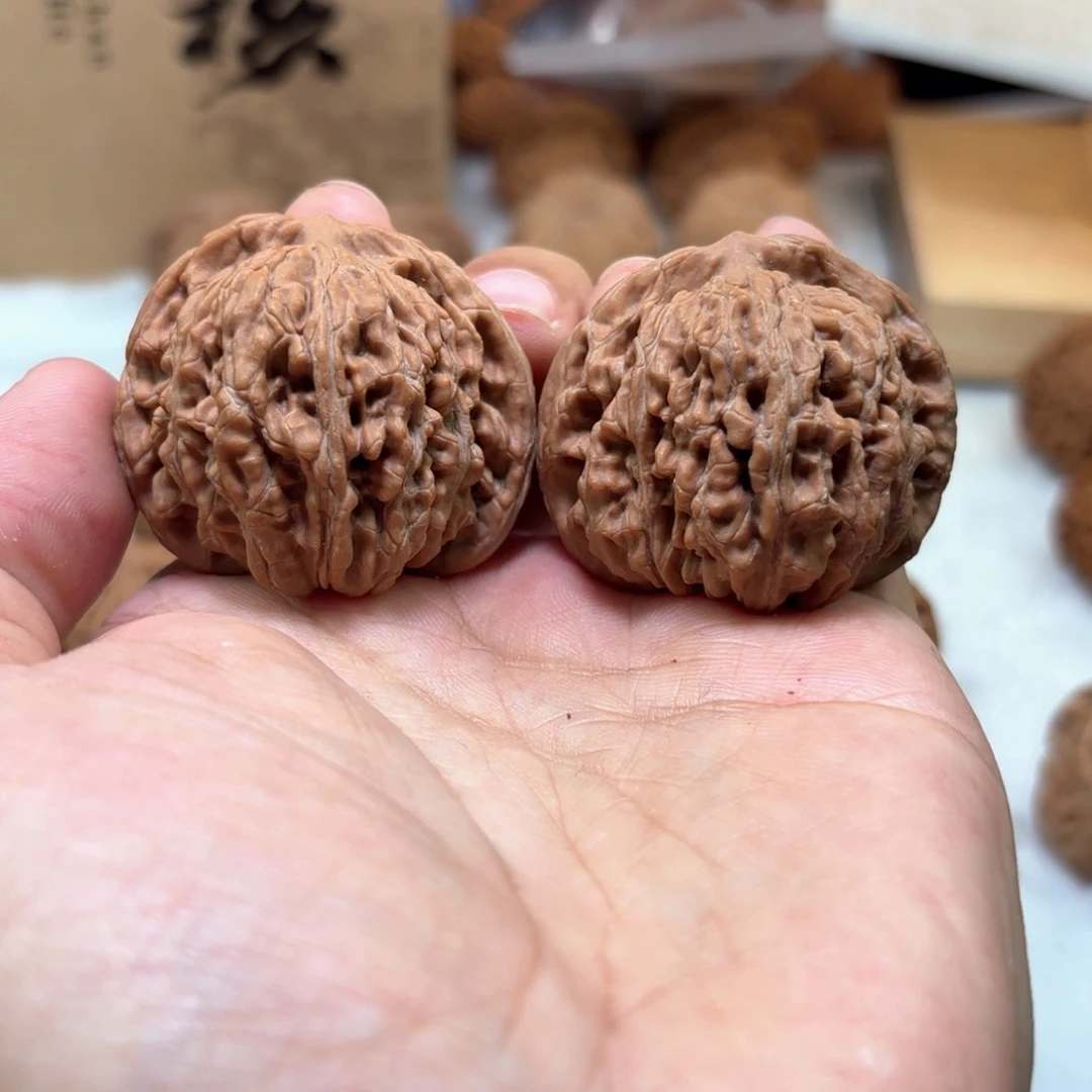 把件文玩核桃四座楼