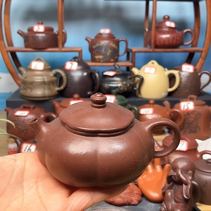 茶壶紫砂微瑕不带证书礼盒180cc