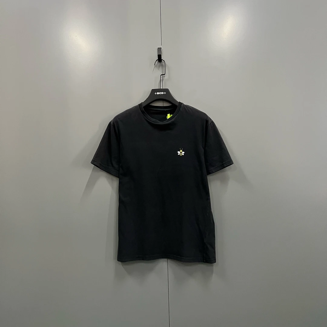 95新 DIOR/迪奥 jp511 小蜜蜂刺绣短袖 S码 610285 无领标