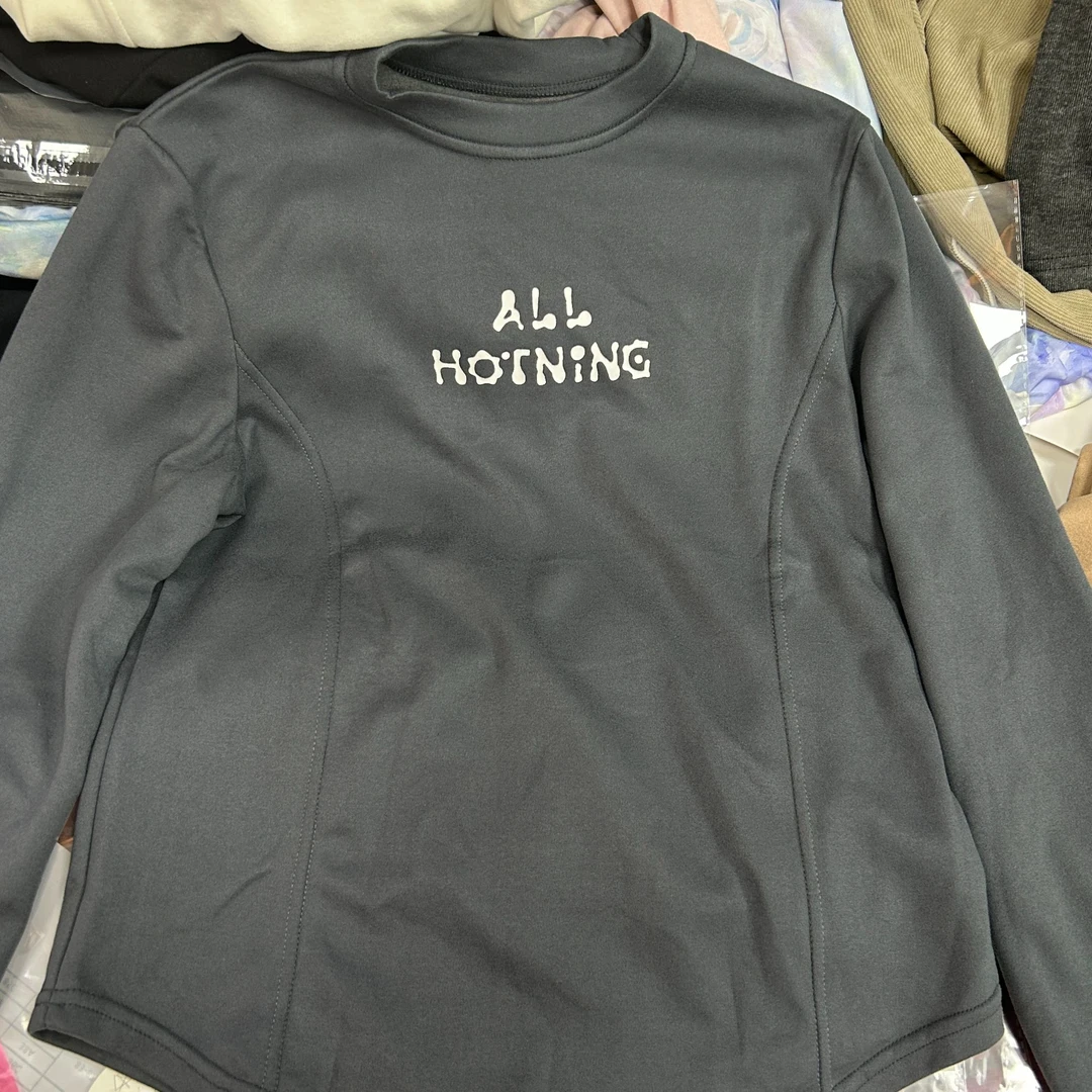 t恤长袖大码打底衫秋冬季2483