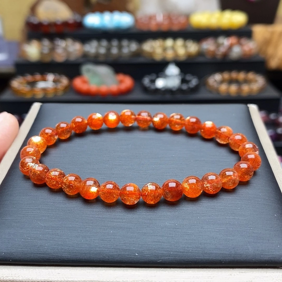 未镶嵌手链日光石