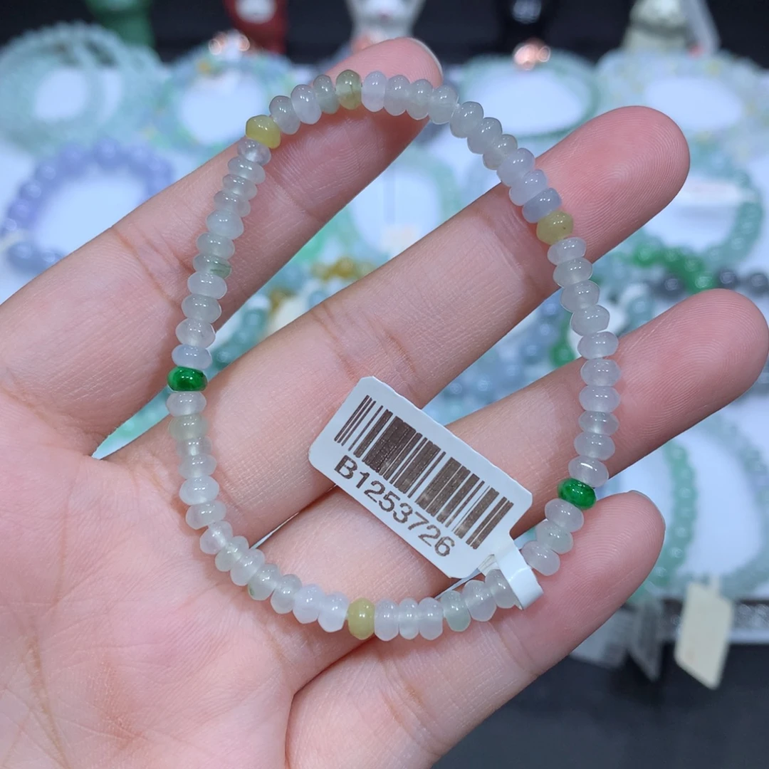 翡翠未镶嵌手串天然