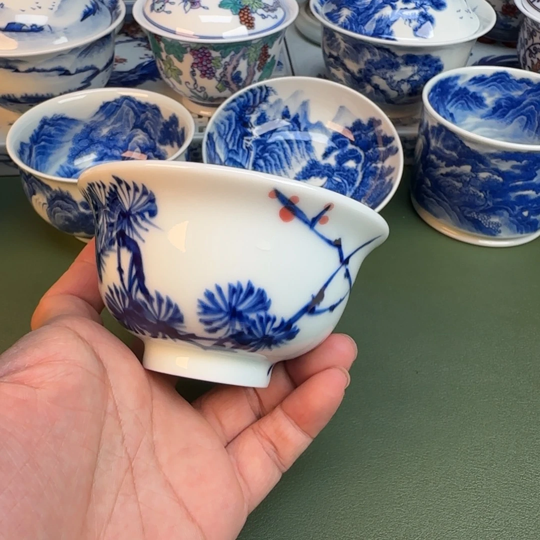 纯手工纯手绘茶具55