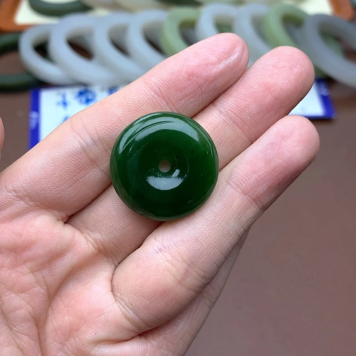 和田玉珠宝半成品未镶嵌