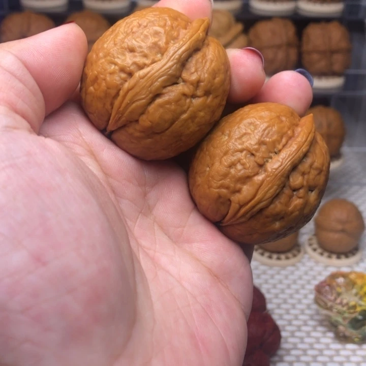 把件文玩核桃42粗筋大屁桃39尺