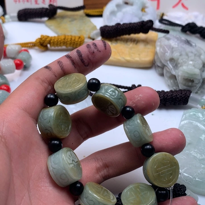 颈饰未镶嵌翡翠保真天然a货翡翠