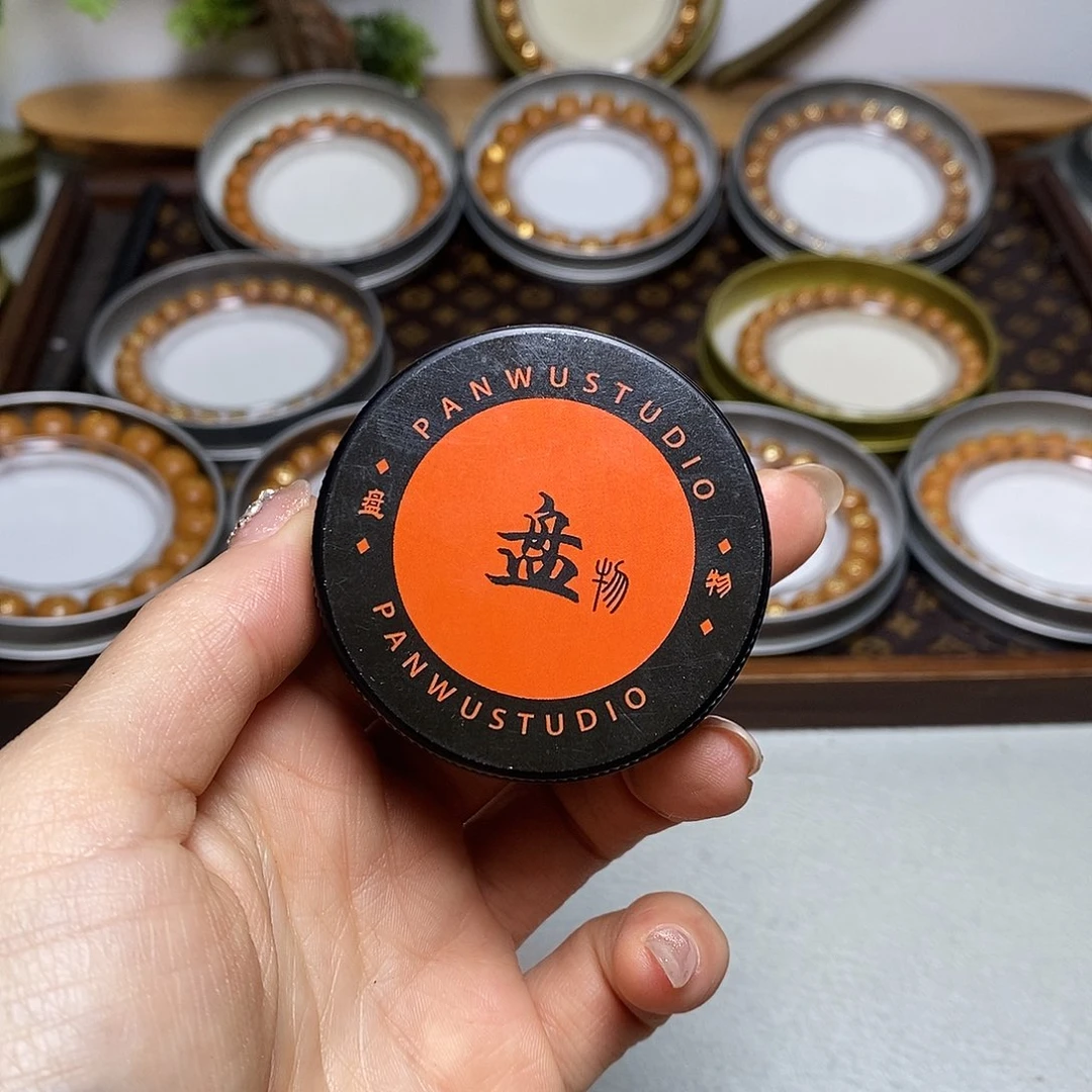 猴头核桃手串牛油膏