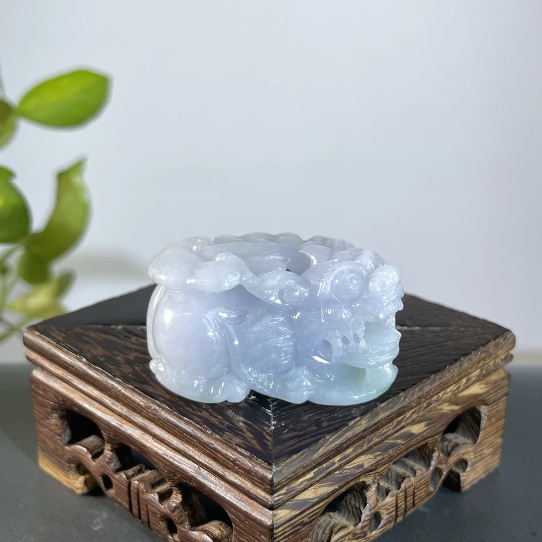 JYB06-141  天然缅甸A货翡翠  貔貅