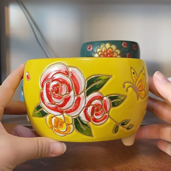 外13内11.5高10纯手工制作，一单包邮