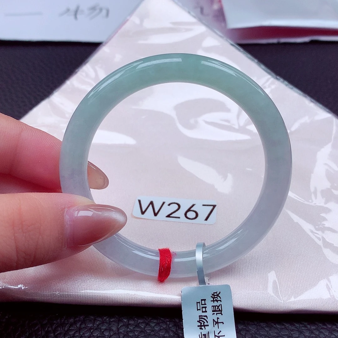 翡翠未镶嵌手镯天然缅甸翡翠A货