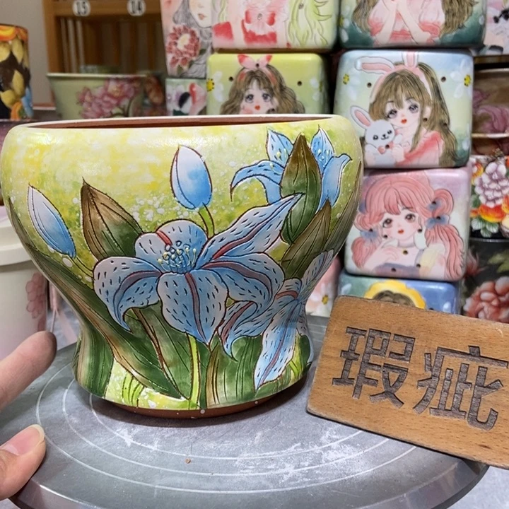 景德镇艺术手绘作品