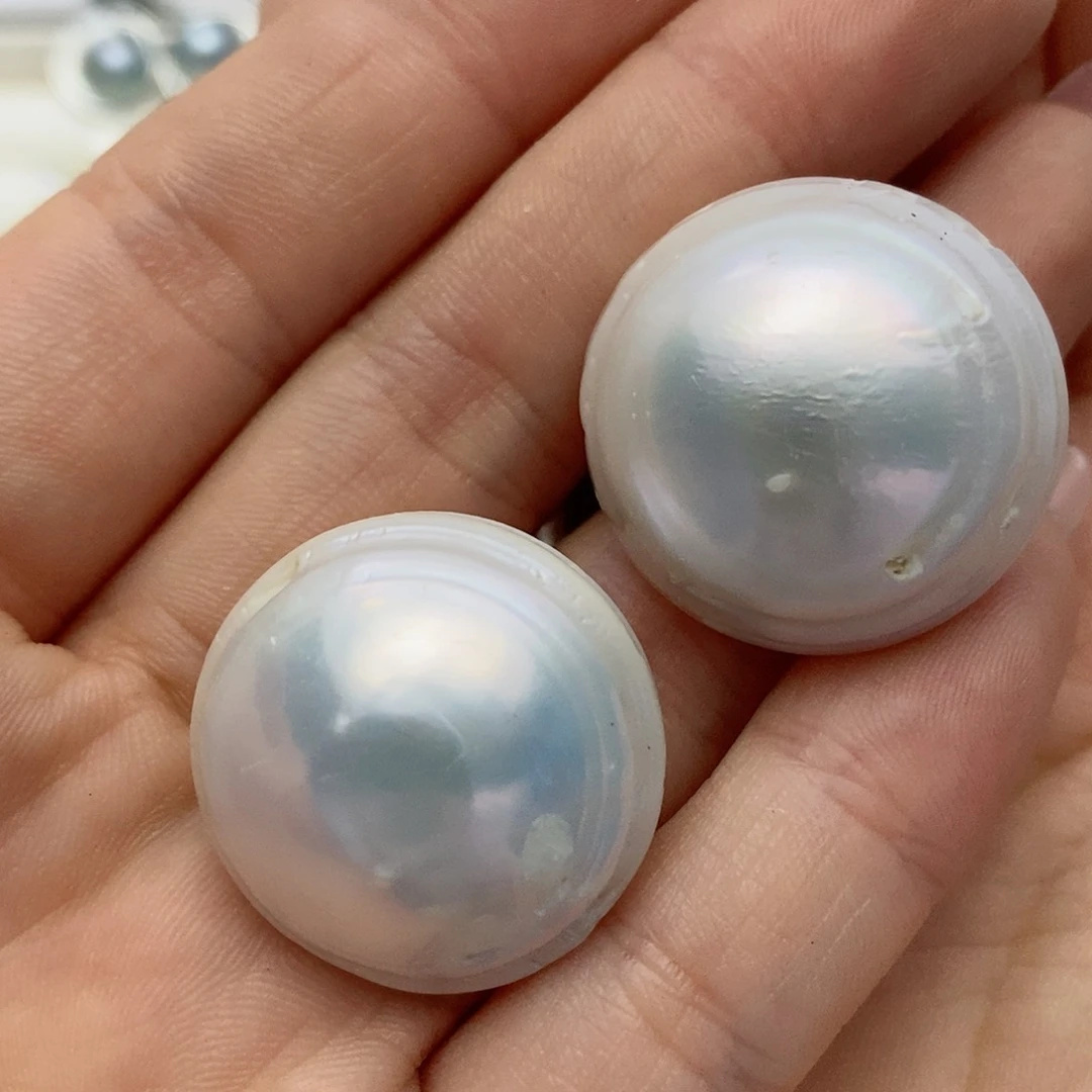 【闪购商品】淡水珍珠耳饰银S925镶嵌30