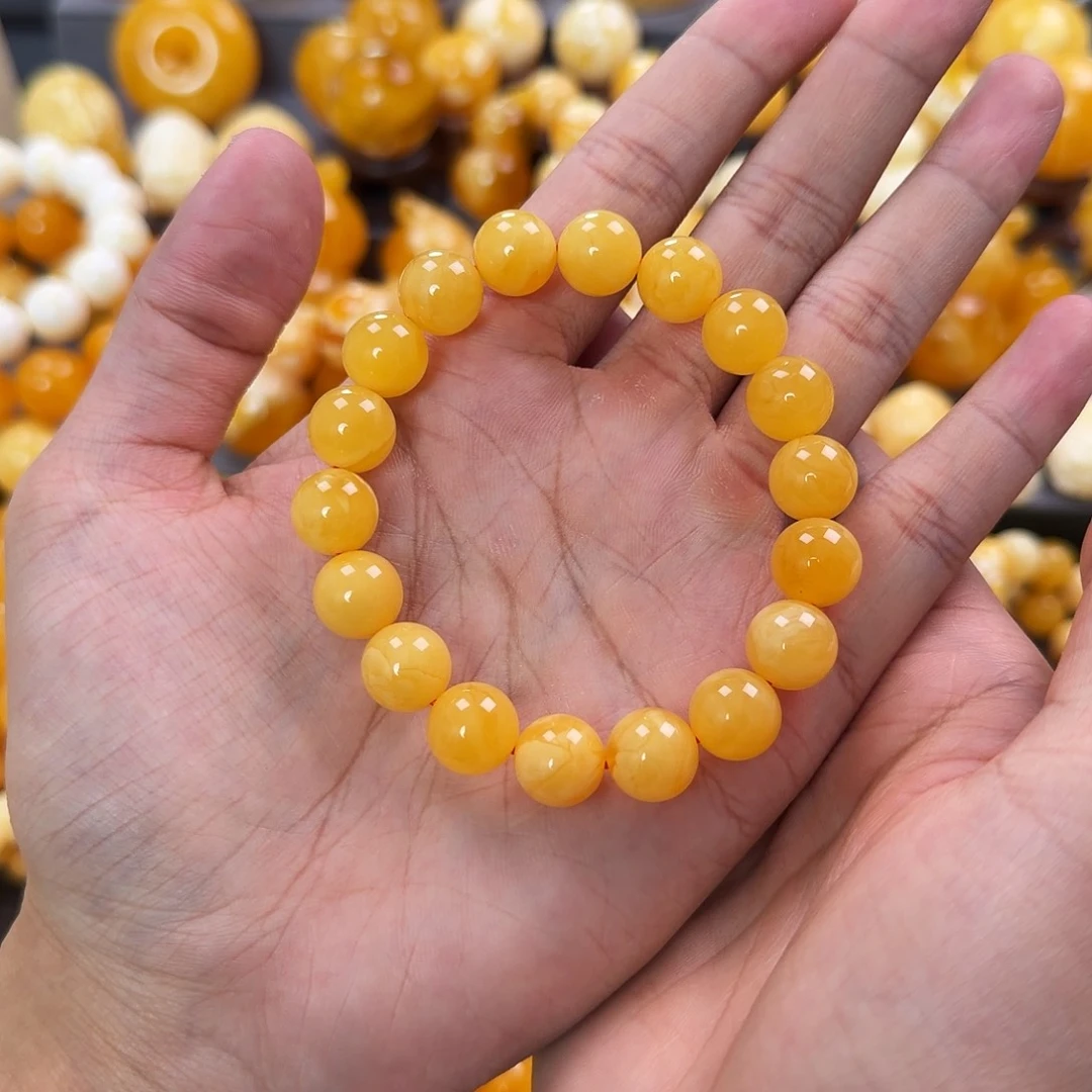 琥珀未镶嵌珠宝奇石11mm