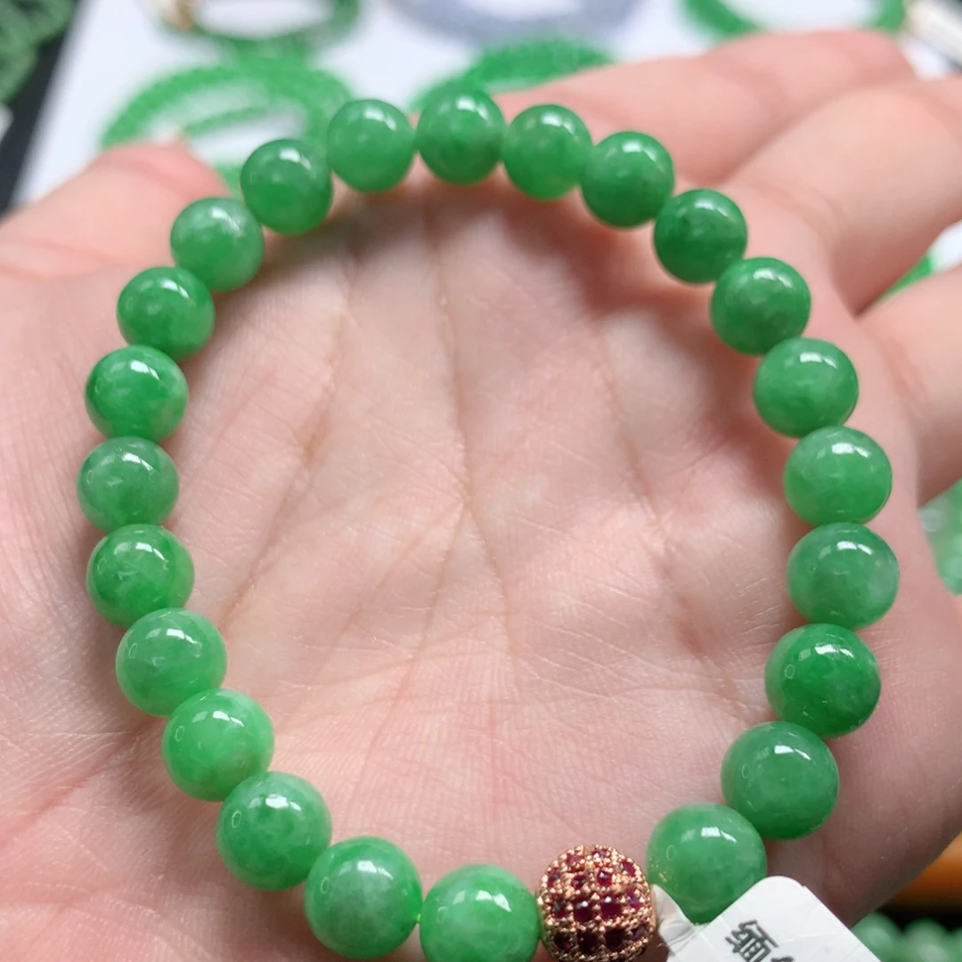 翡翠未镶嵌手链翡翠