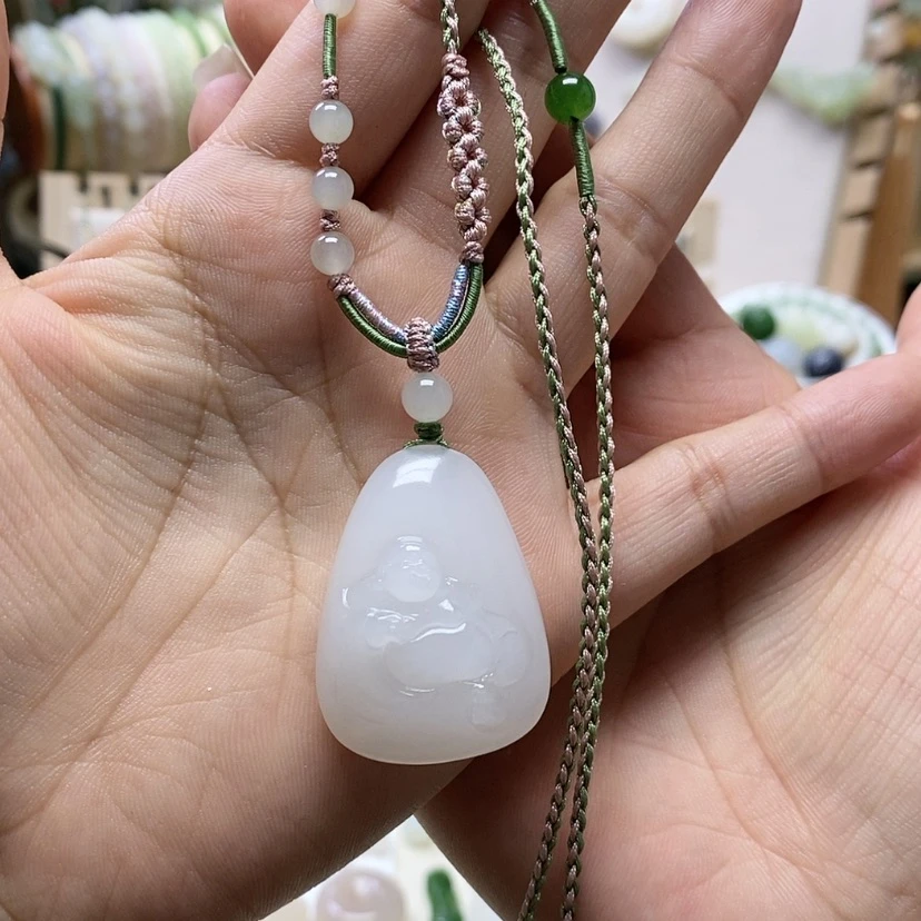 【闪购商品】和田玉未镶嵌颈饰❤️****