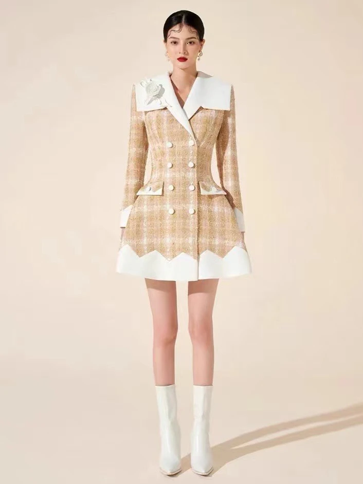 79～99小众设计师女装小香风连衣裙