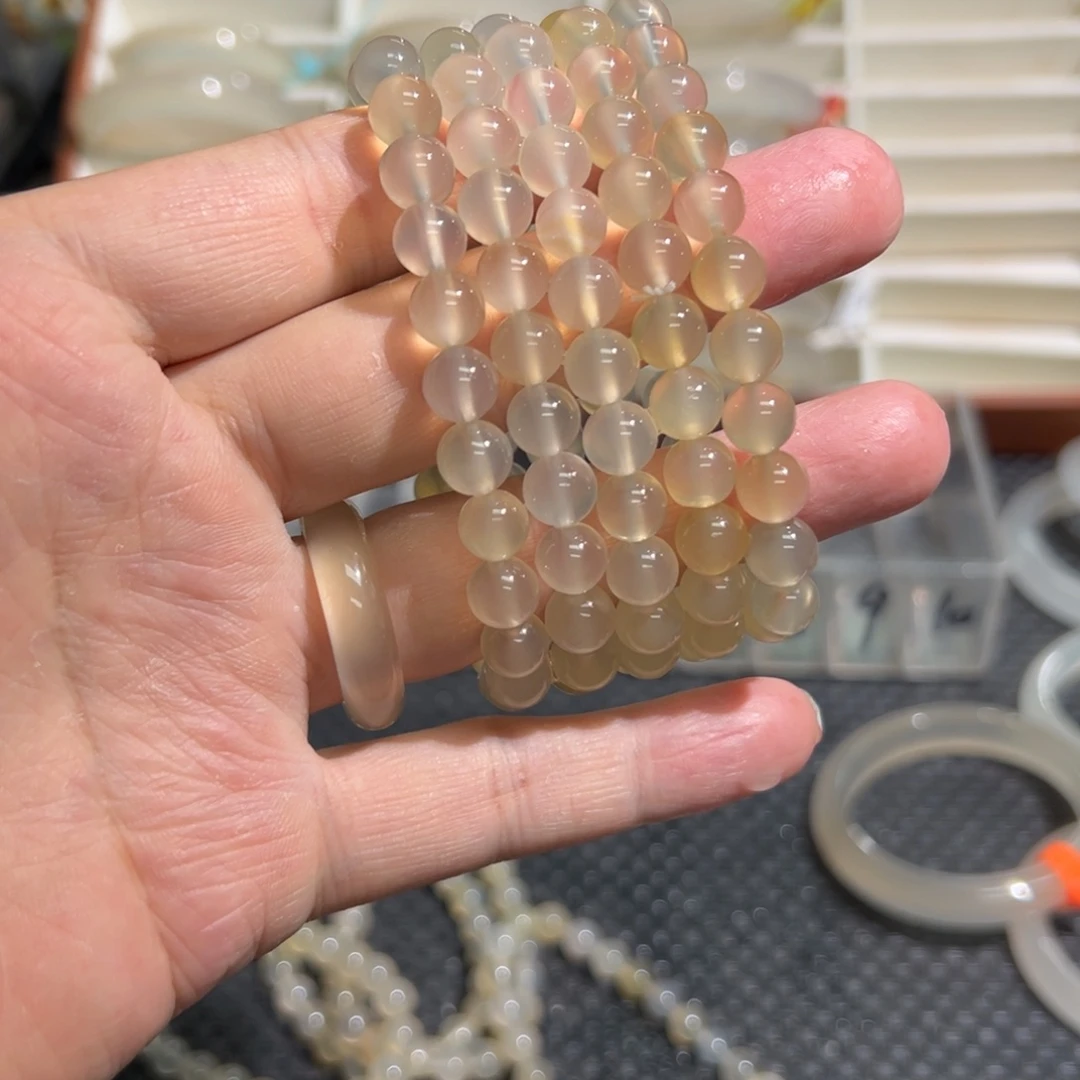玛瑙/玉髓手链未镶嵌