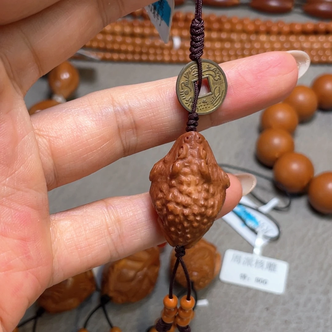 橄榄核吊坠金蟾单子